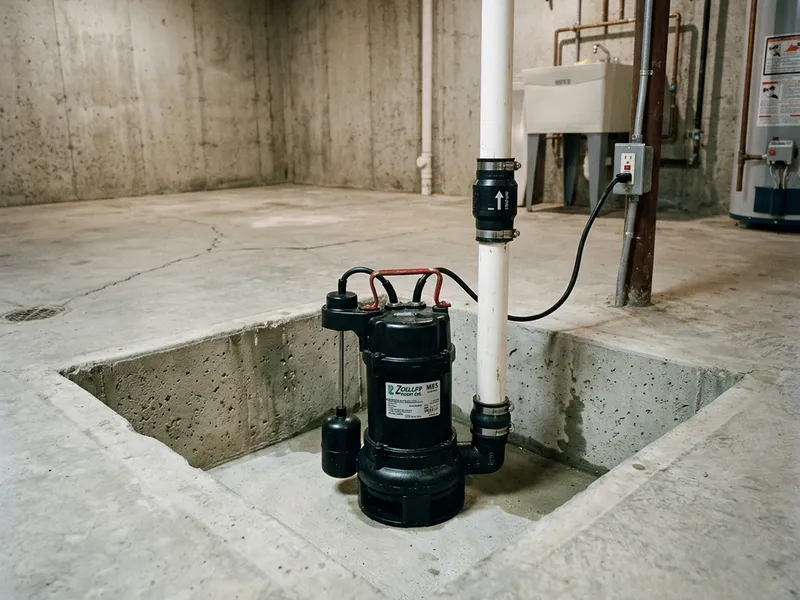 Sump Pump Installation Plumber in Ruby, MI